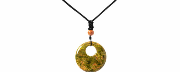 pendentif unakite